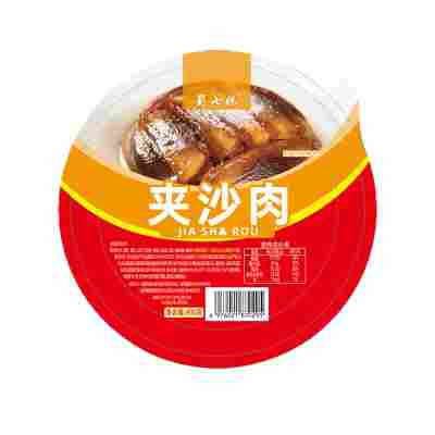 正宗四川夹沙肉甜烧白喜沙肉梅菜扣肉整箱批发网红半成品真空即食