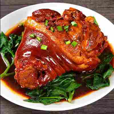 山东红烧大肘子3包真空猪猪蹄卤味即食熟食小吃卤肉下酒菜蹄髈1包