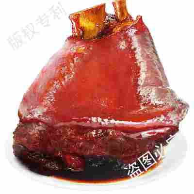 红烧整只2斤大肘子猪腿肉猪蹄猪肘熟食酱香肘开袋即食下酒菜