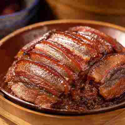 四川特产夹沙肉甜烧白半成品预制菜懒人速食方便晚餐夜宵加热即食