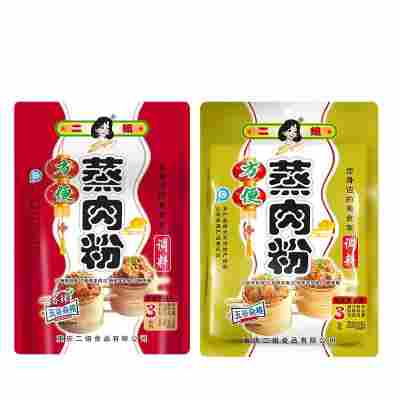 重庆二姐方便蒸肉粉220g五香味香辣家用粉蒸肉米粉排骨调料包批发