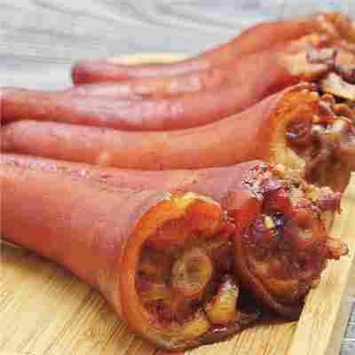 五香猪尾巴红烧猪尾巴真空熟食开袋即食卤猪尾猪蹄肘子猪肉