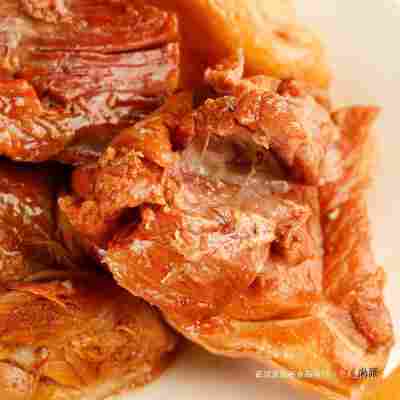 红烧猪肘子脱骨猪蹄髈肉食熟食开袋即食真空红烧东坡肉卤味零食