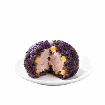 鸡肉紫米团饭团低脂高蛋白开袋即食早餐糙米营养高饱腹定制加工