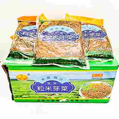 四川焦大哥宜宾粒米芽菜1000g四川宜宾芽菜 包子咸菜重庆小面芽菜