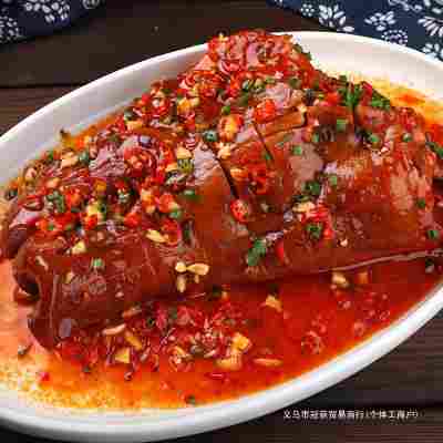 猪头肉熟食真空批发酒席宴席预制菜鸿运当头卤肉卤菜店半成品商用