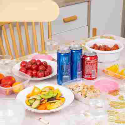 加厚餐具食品级一次性家用酒席聚餐结婚宴宴席套装碗筷生日人份无