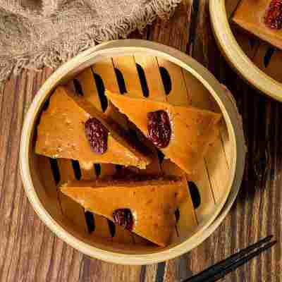 红糖发糕酒店宴席350g红枣糕农家手工乡厨早餐糯米糕大量批发批发
