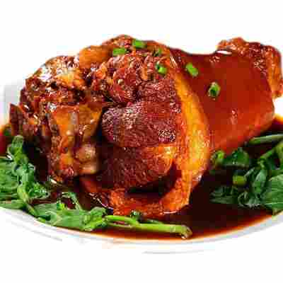 整只大肘子红烧麻辣蹄膀猪肘子酱香肘子开袋即食真空熟食店成品