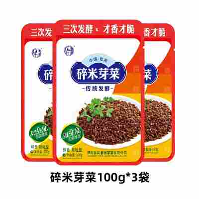 碎米芽菜100g*3袋