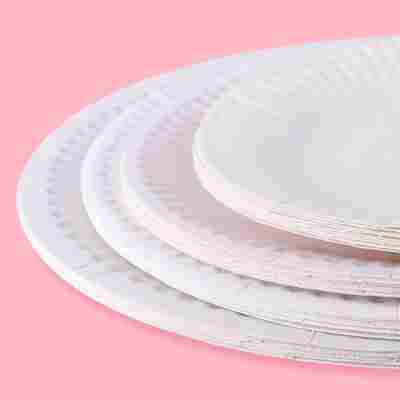 厂家直销一次性餐具纸盘家用幼儿园绘画节日主题生日聚会纸质盘子