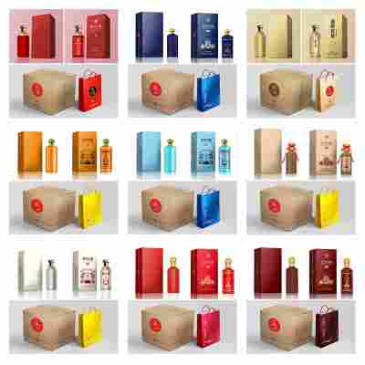 DIY】贵州经典大曲80年代/70年代53度酱香酒白酒 6瓶整箱批发